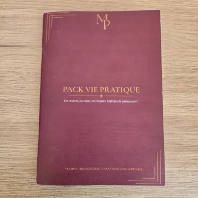 Pack Vie Pratique - Carnet
